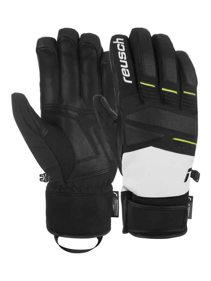 

Reusch Перчатки с пальцами Thunder R-TEX XT, цвет 6593 ледниково-серый/черный/безопасный желтый