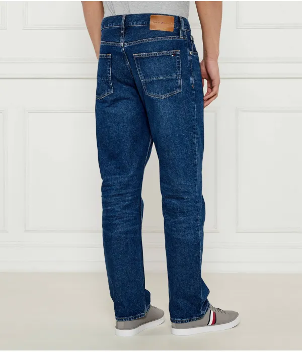 Свободные джинсы River Straight fit Tommy Hilfiger, синий — фото 4