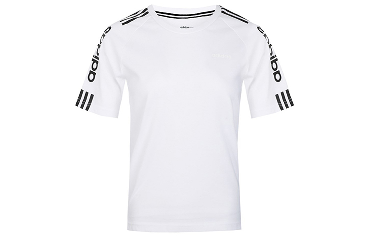 

Футболка с рукавом реглан женская белая Adidas Neo