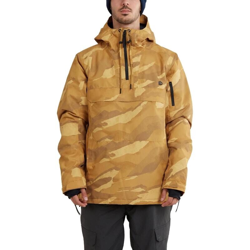 

Лыжная куртка Burnaby Anorak мужская - коричневая Fundango, цвет braun