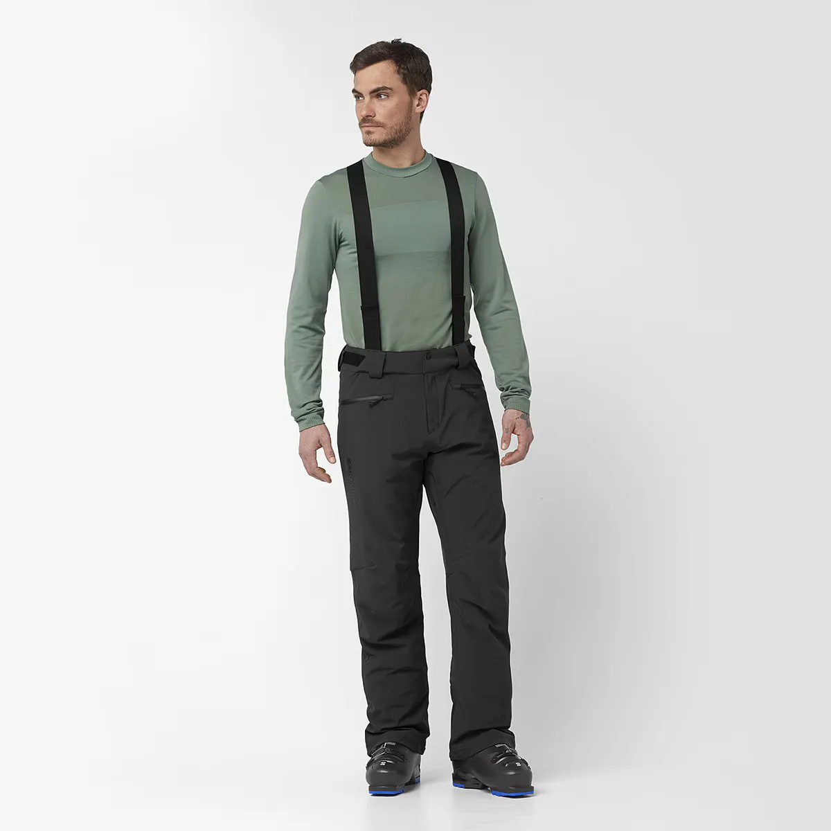 

Мужские лыжные брюки Salomon Edge Pant M, черный