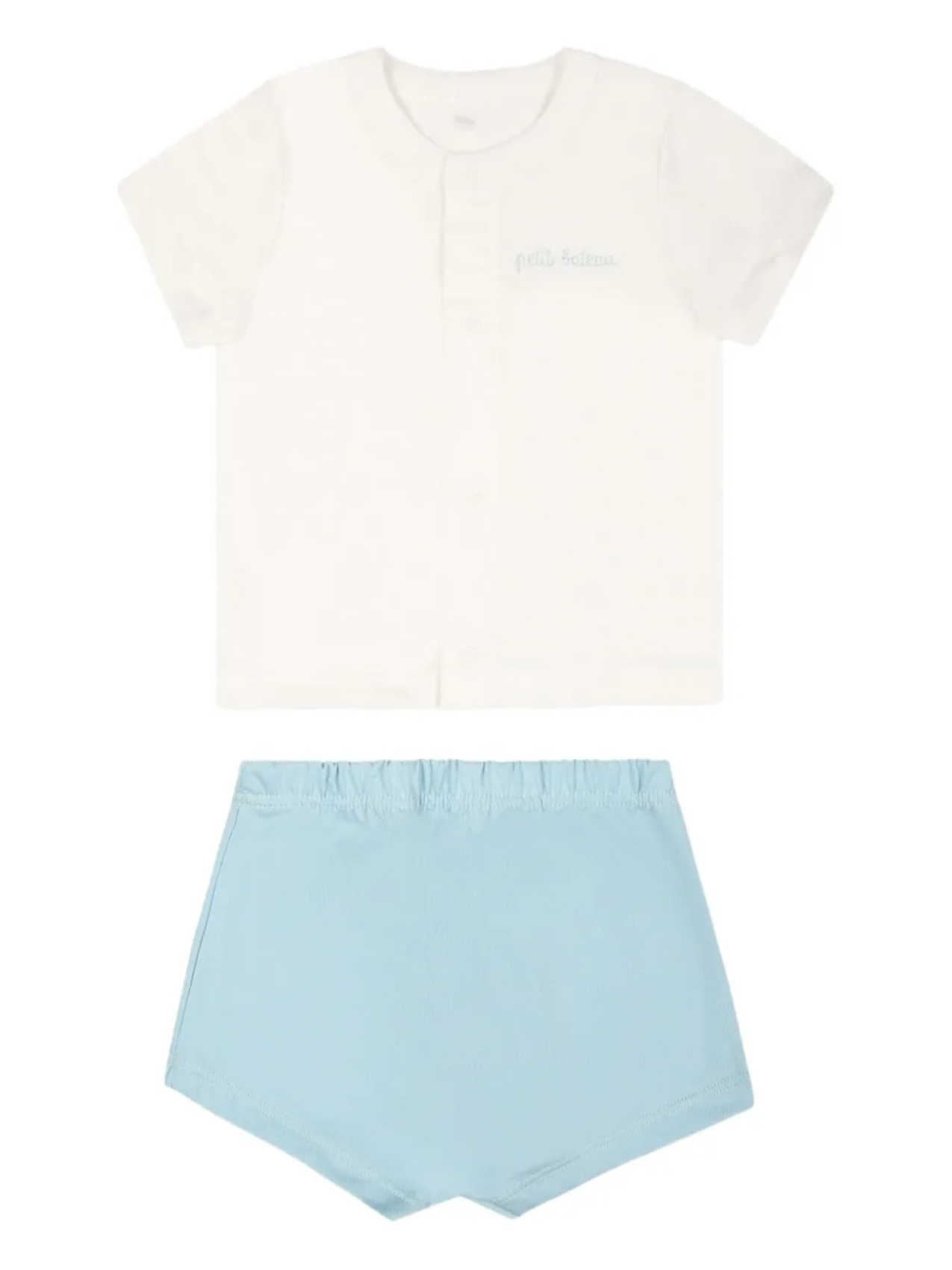 

Комплект шорт из органического хлопка Petit Bateau, белый