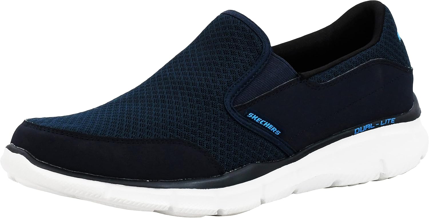 

Мужские кроссовки Skechers Equalizer Persistent Slip-On, темно-синий