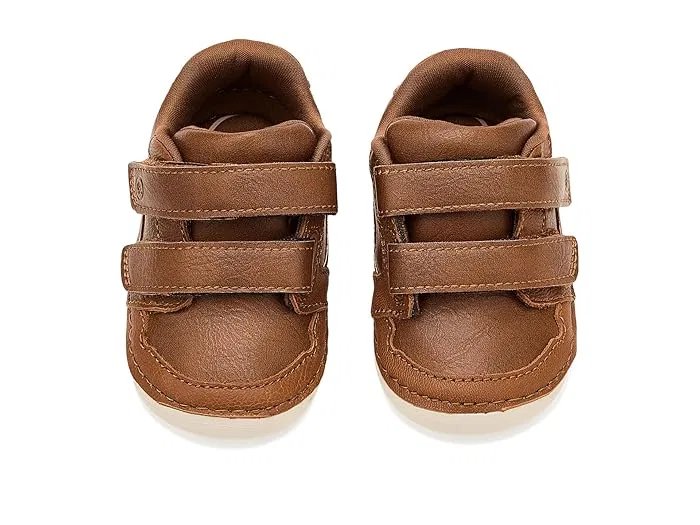 Кроссовки кожаные Mini Alfredo Stride Rite, Brown — фото 3