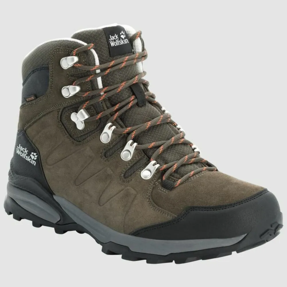 

Походная обувь Jack Wolfskin Shoes Refugio Texapore Mid, зеленый