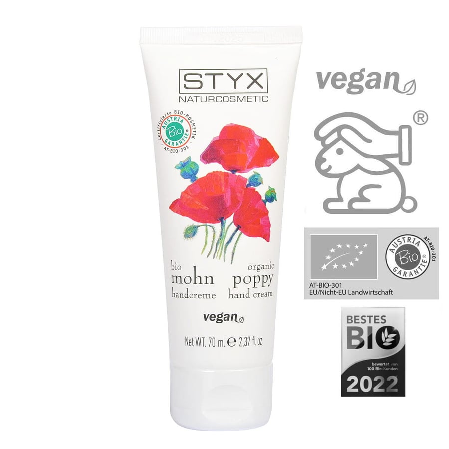 

Крем для рук - Мак - Styx Naturcosmetic - 70 мл