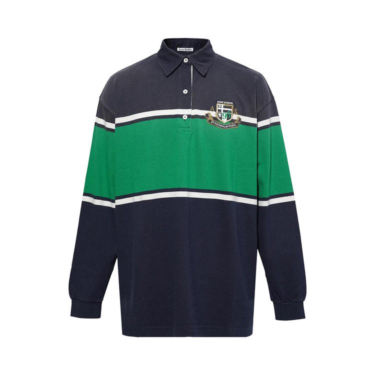 

Платье Acne Studios Polo sweater dress, Navy/Green