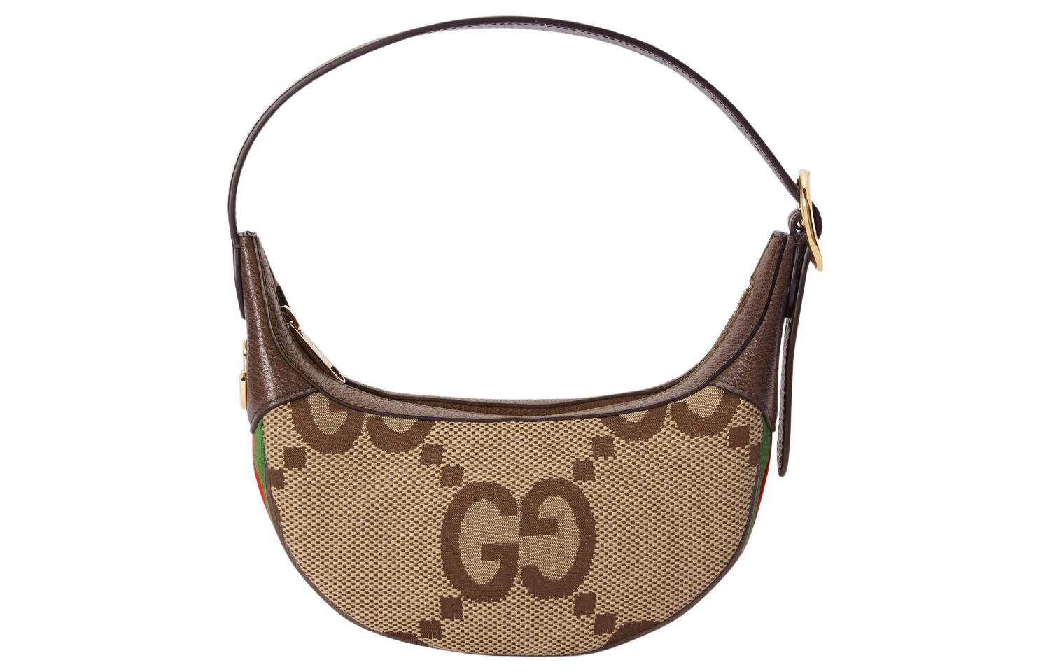 

GUCCI Сумка Ophidia из холста с кожаными вставками