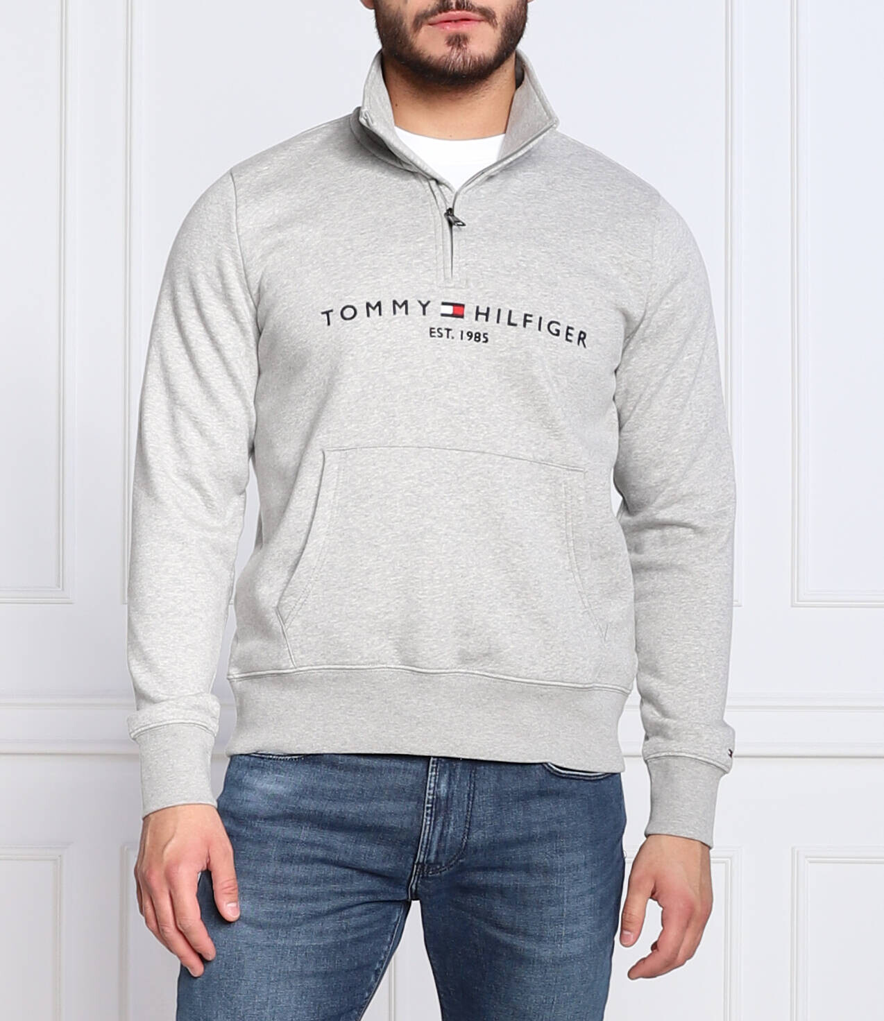 

Толстовка Tommy Hilfiger Regular Fit, серый