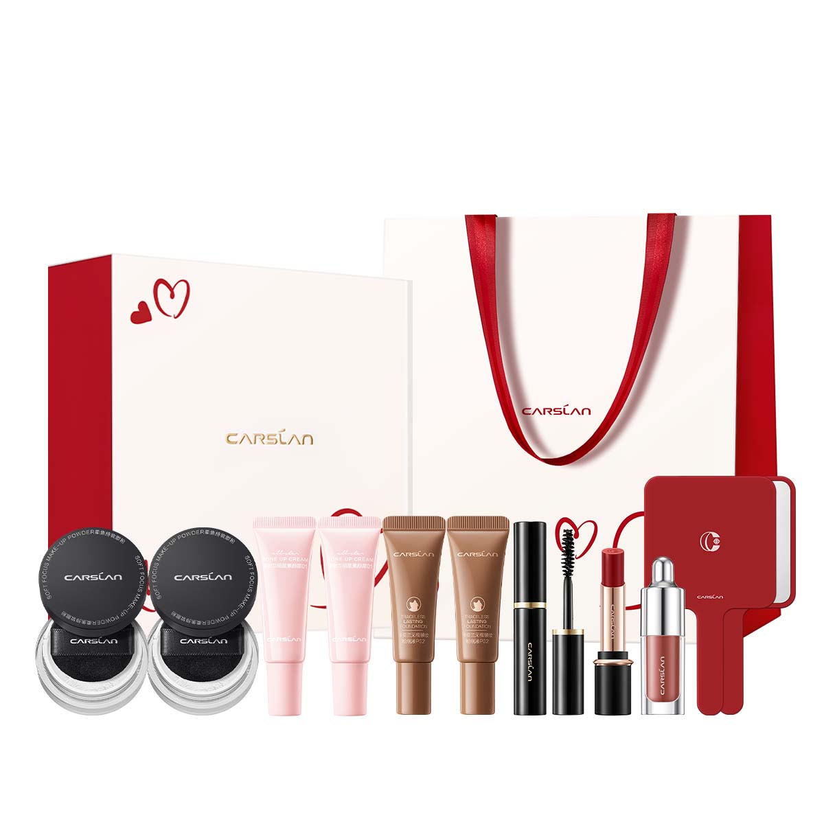 

Наборы пробников косметики для женщин Carslan