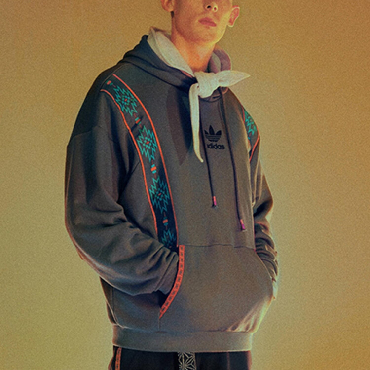 Толстовка мужская Legend Ink Adidas Originals, синий — фото 3