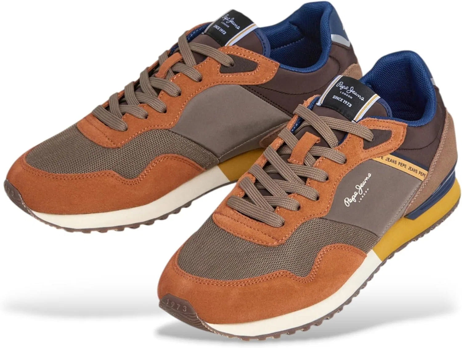 Мужские кроссовки Pepe Jeans London Brick размера M, Brown — фото 3