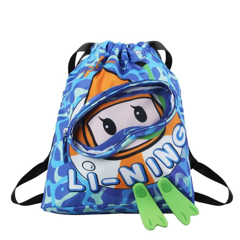 

LINING Полиэстер-EVA плавательная сумка средний размер мужская светло-голубой/розовый/фиолетовый