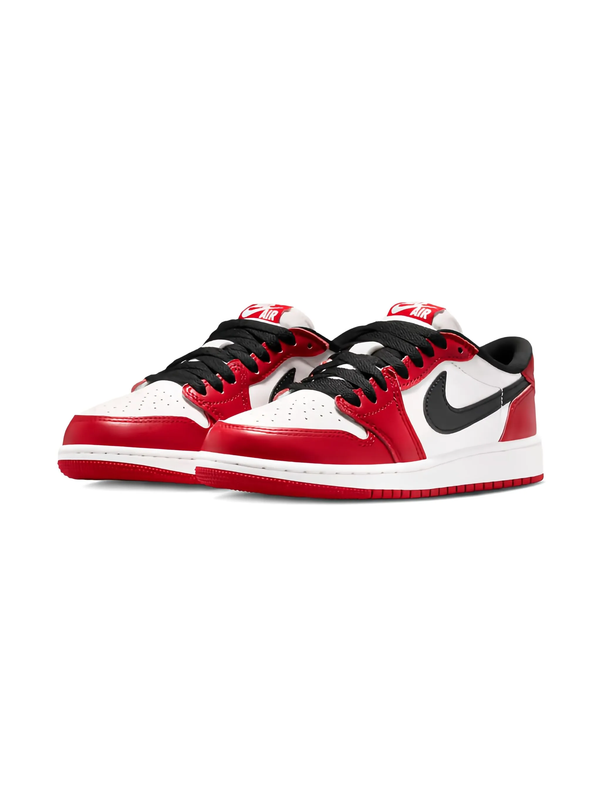 

Кроссовки Air Jordan 1 Low OG на шнуровке Jordan Kids, белый