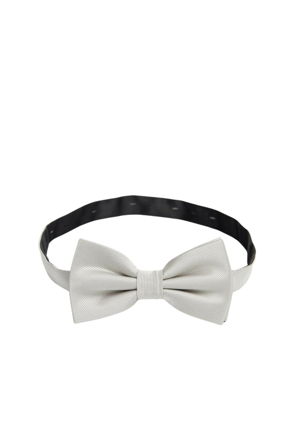 

Галстук-бабочка PRE-TIED SOLID John Henric, серебряный