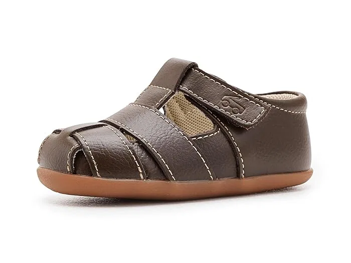 Сандалии с тканым верхом Brook III See Kai Run, Chocolate Brown