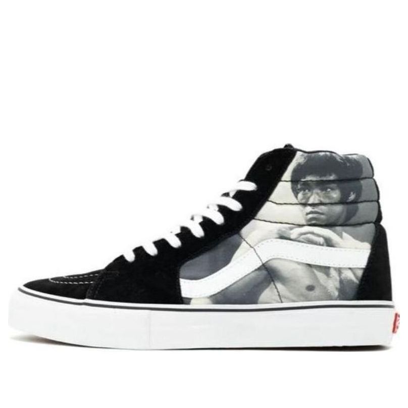 

Кроссовки Vans x Supreme Sk8-Hi Bruce Lee 'Black White', черный
