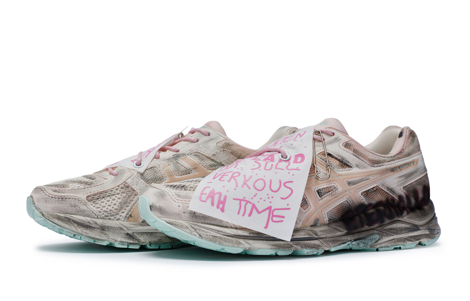 Кроссовки Gel-Contend 4 женские с низким верхом, черные Asics — фото 3