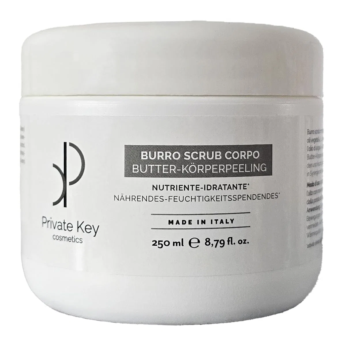 Отшелушивающий скраб-баттер для тела с минеральными частицами Private Key Cosmetics