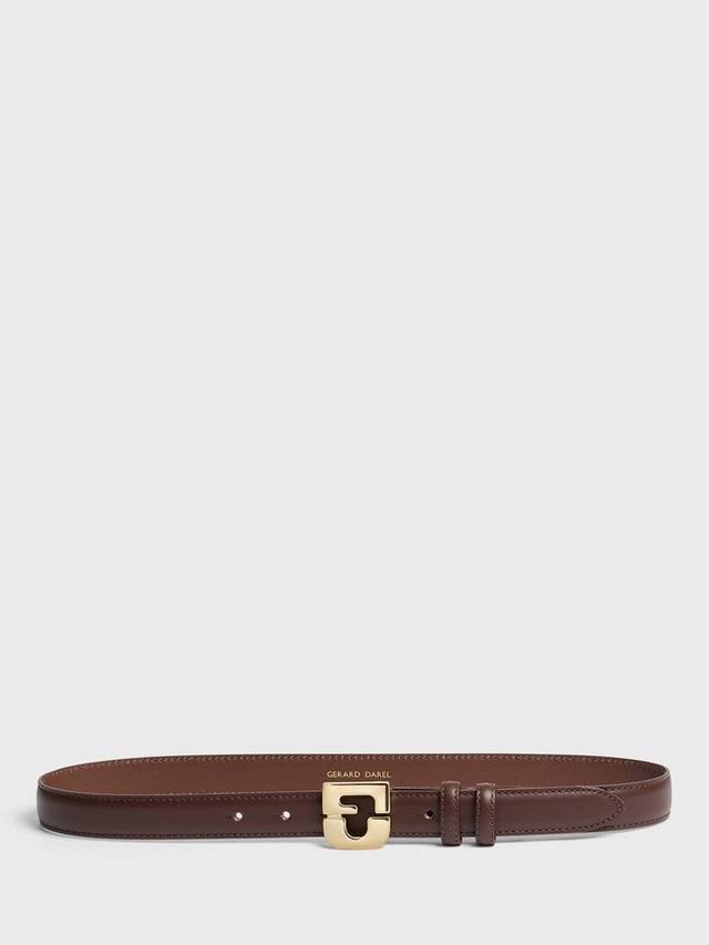 

Кожаный ремень Le Lauren Gerard Darel, Coffee