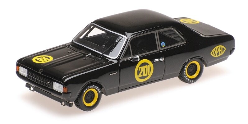 

Minichamps Opel Rekord 1900 Black Widow #201 C 1:43 437684601