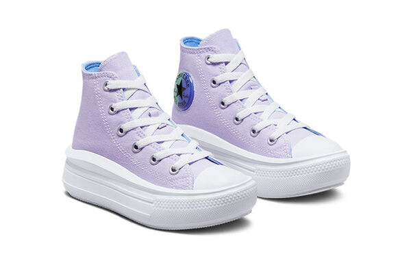 Кроссовки chuck taylor all star move platform high 'gel patch' Converse, фиолетовый — фото 3