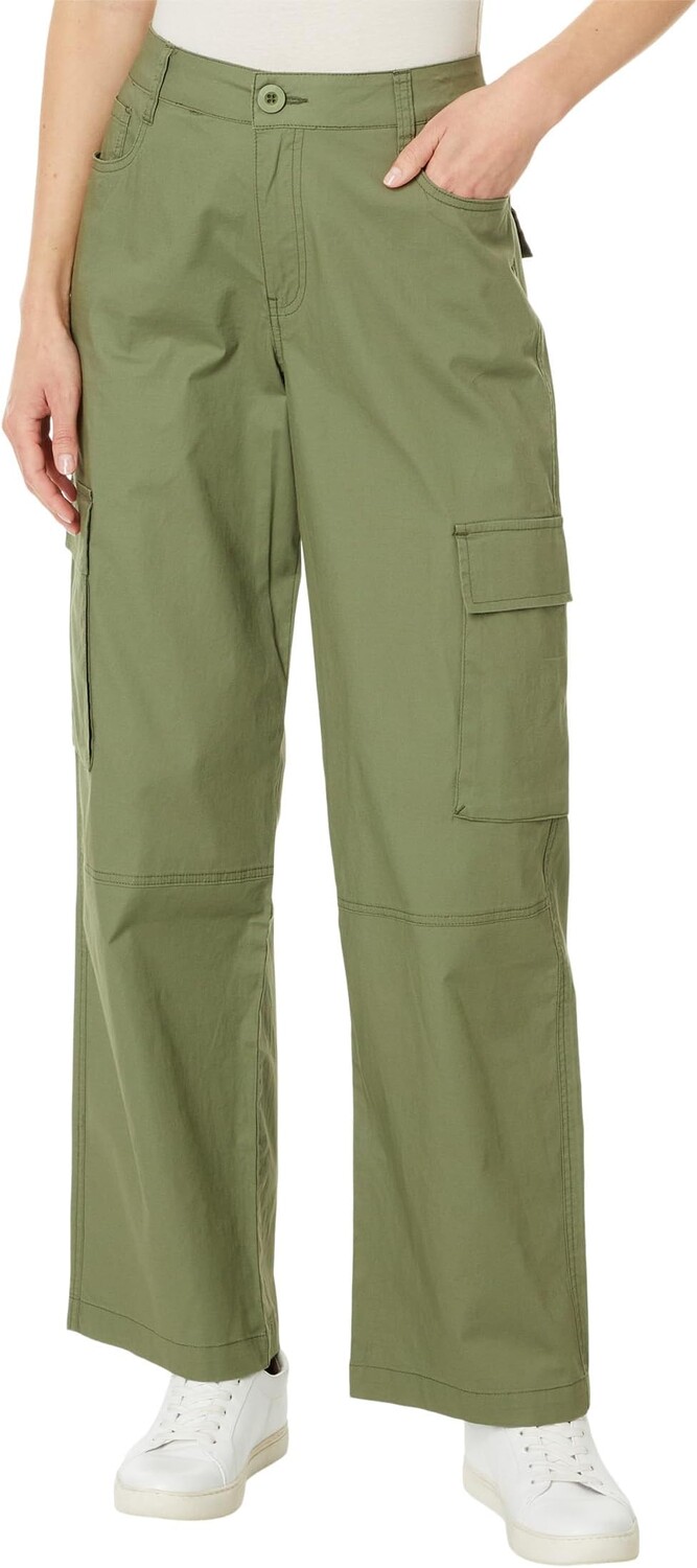 

Брюки KUT from the Kloth Wide Leg Cargo Pants, цвет Olive