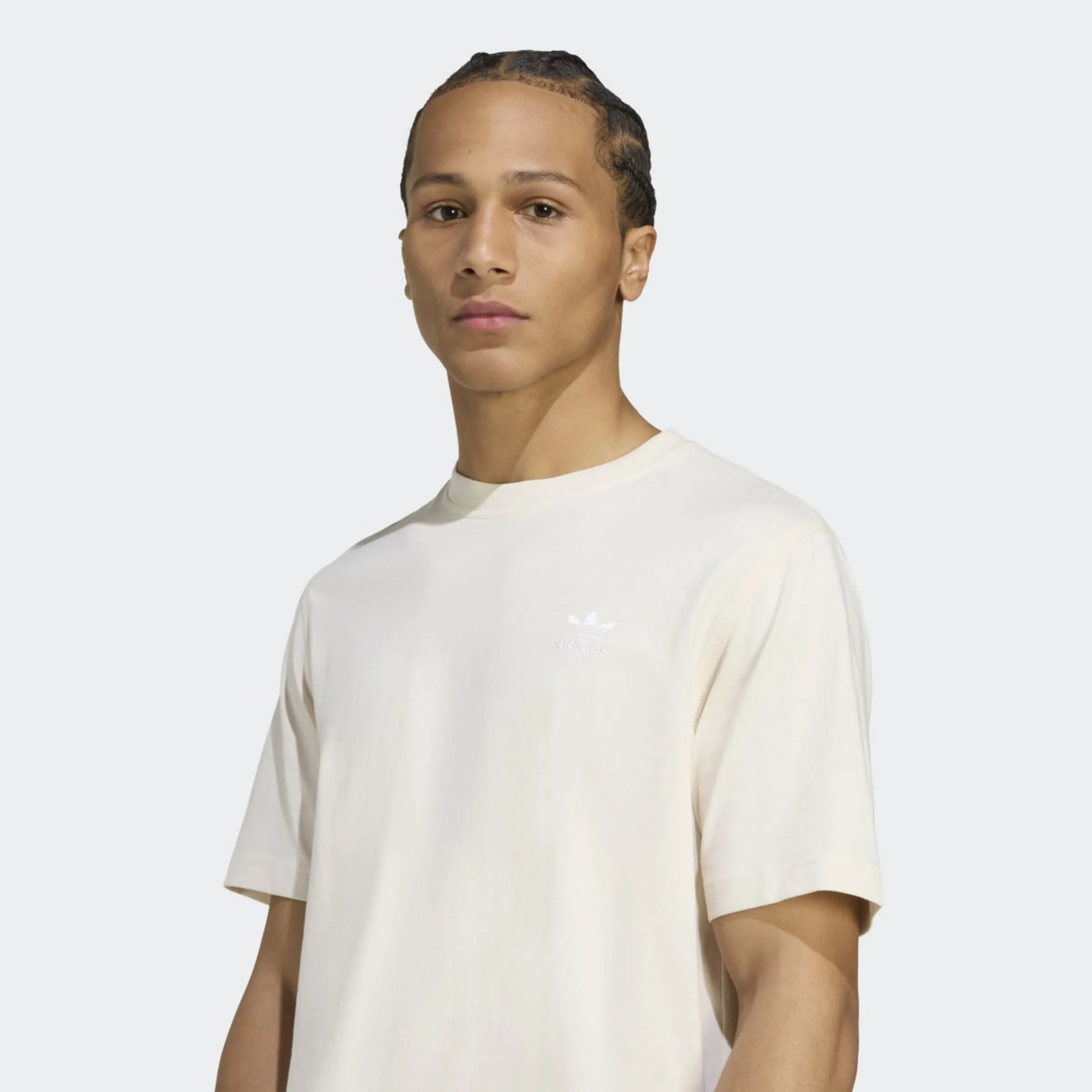 Футболка мужская Trefoil Essentials Originals Adidas, белый — фото 4