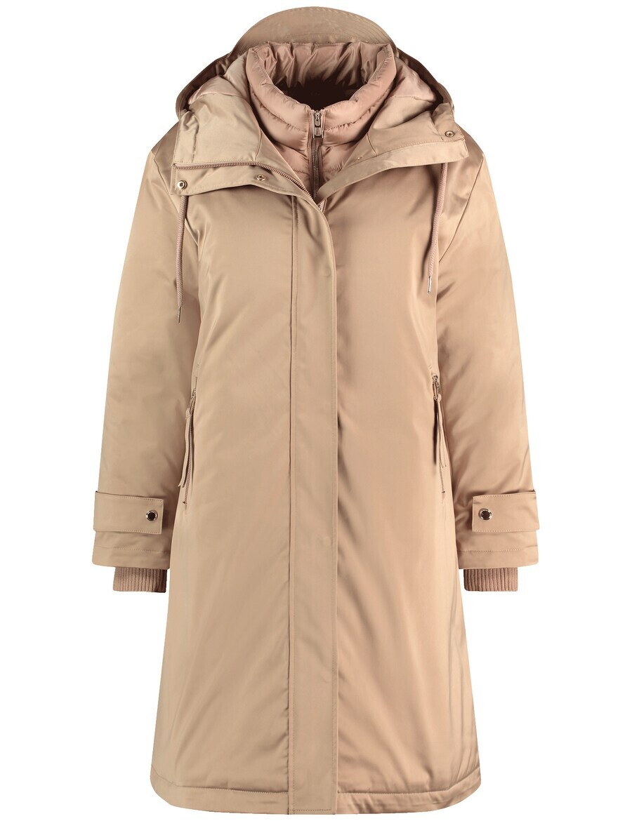 

Пальто GERRY WEBER Between-Seasons Coat, темно-бежевый