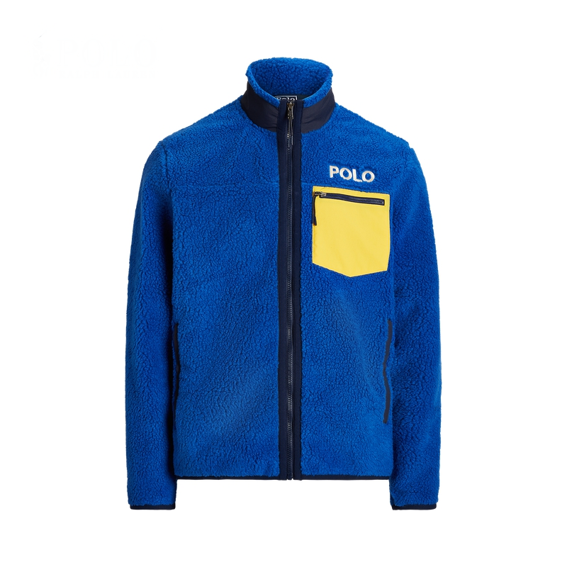 

Куртка Polo Ski Pile из флиса Polo Ralph Lauren, синий