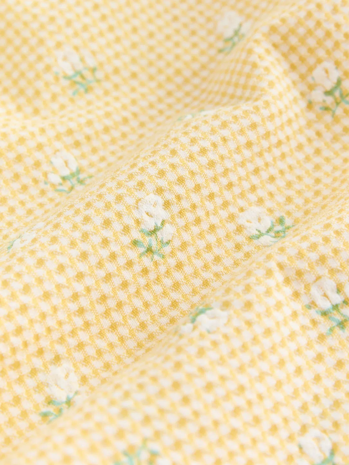 Брюки с широкими штанинами Next, Lemon — фото 3