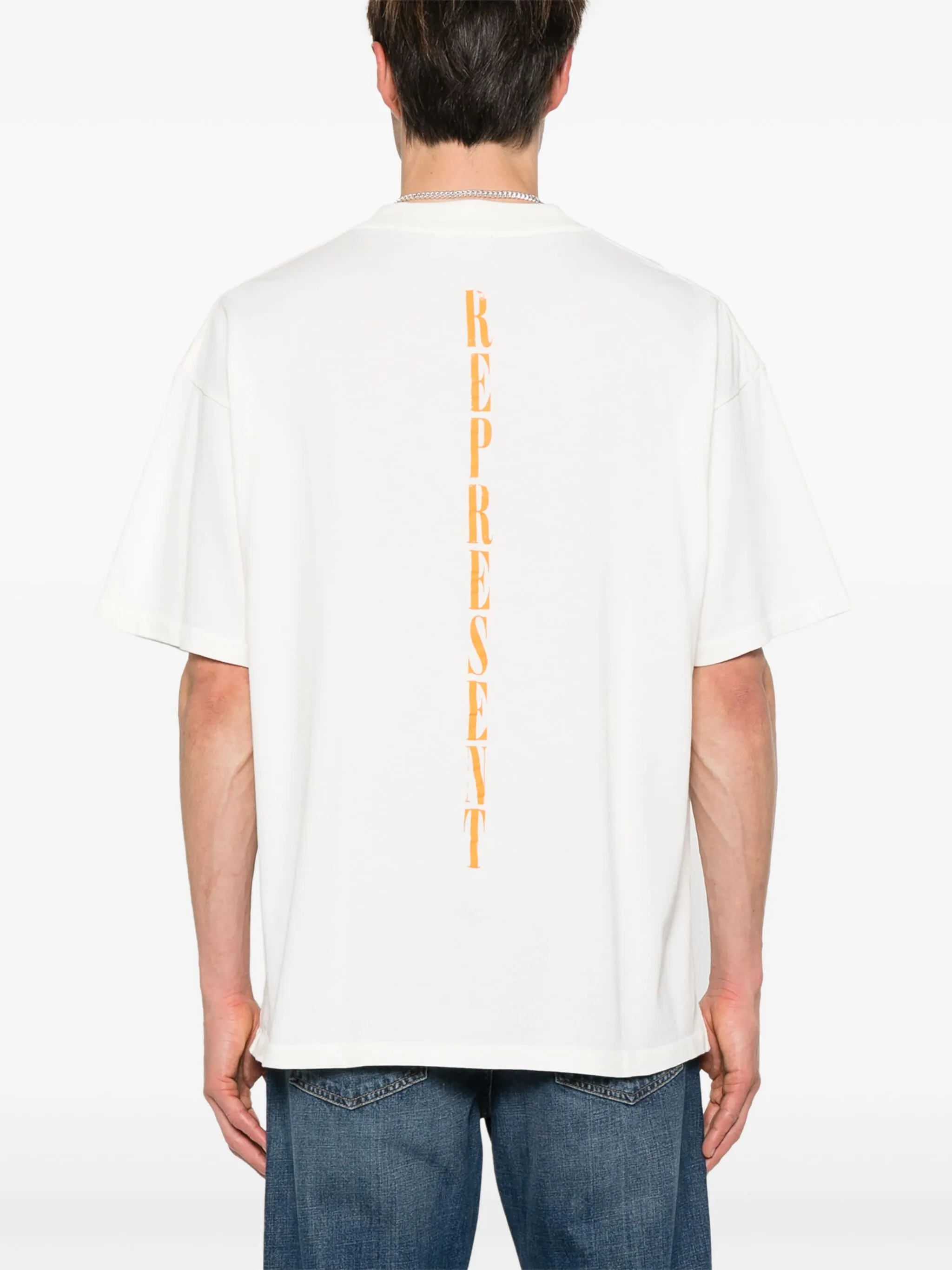 

Футболка с логотипом Represent, белый