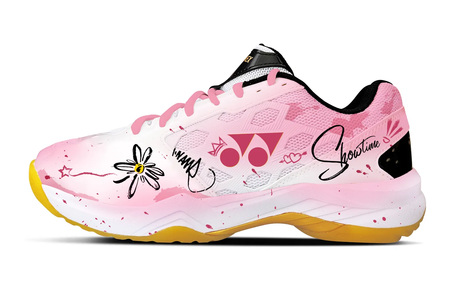 Кроссовки для бадминтона YONEX Power Cushion Pink Blue — фото 4