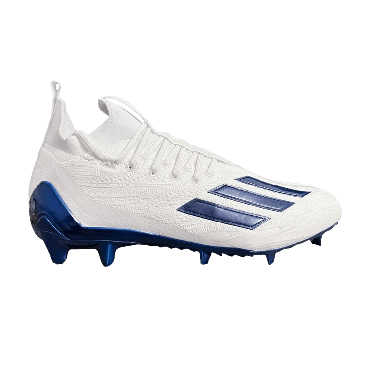 

Бутсы Adizero Primeknit Cleats 'White Navy', белый