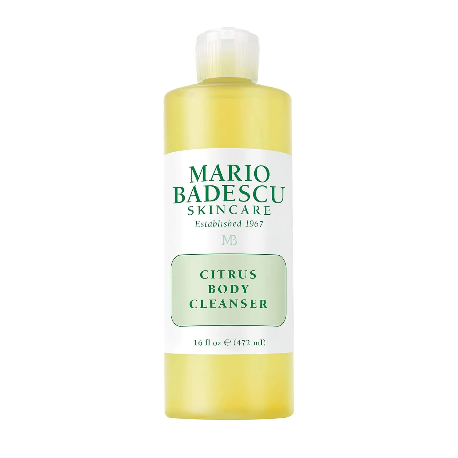 Гель для душа Mario Badescu Citrus Body Cleanser - легкое мыло-гель для душа с экстрактами грейпфрута и апельсиновой цедры - освежающий и увлажняющий гель для тела для мужчин и женщин. 473 мл (1 шт.)