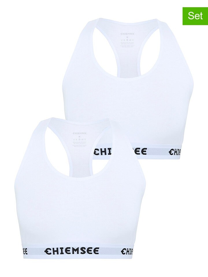 

Спортивный бюстгальтер Chiemsee 2er-Set: Sport-BH, белый