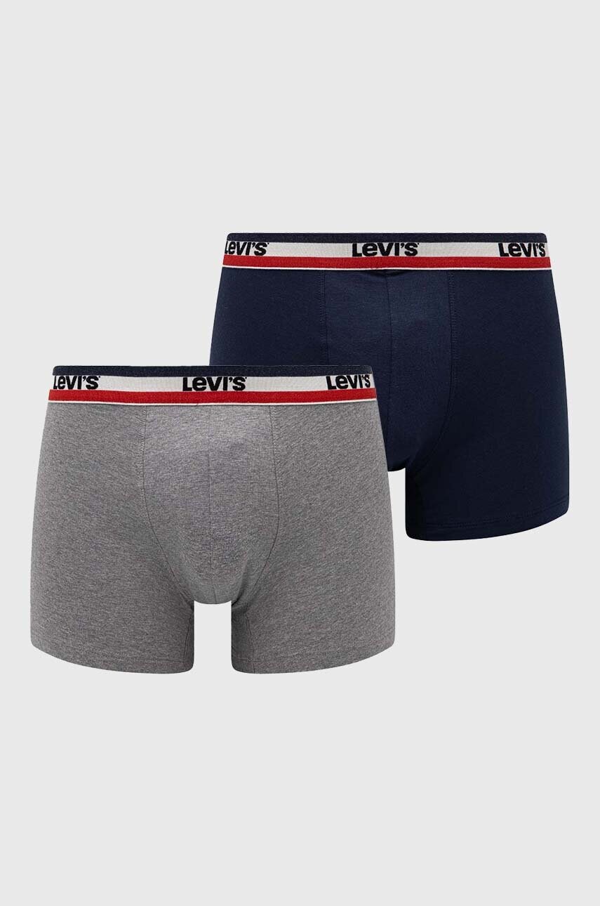 

Боксеры, 2 пары Levi'S, темно-синий
