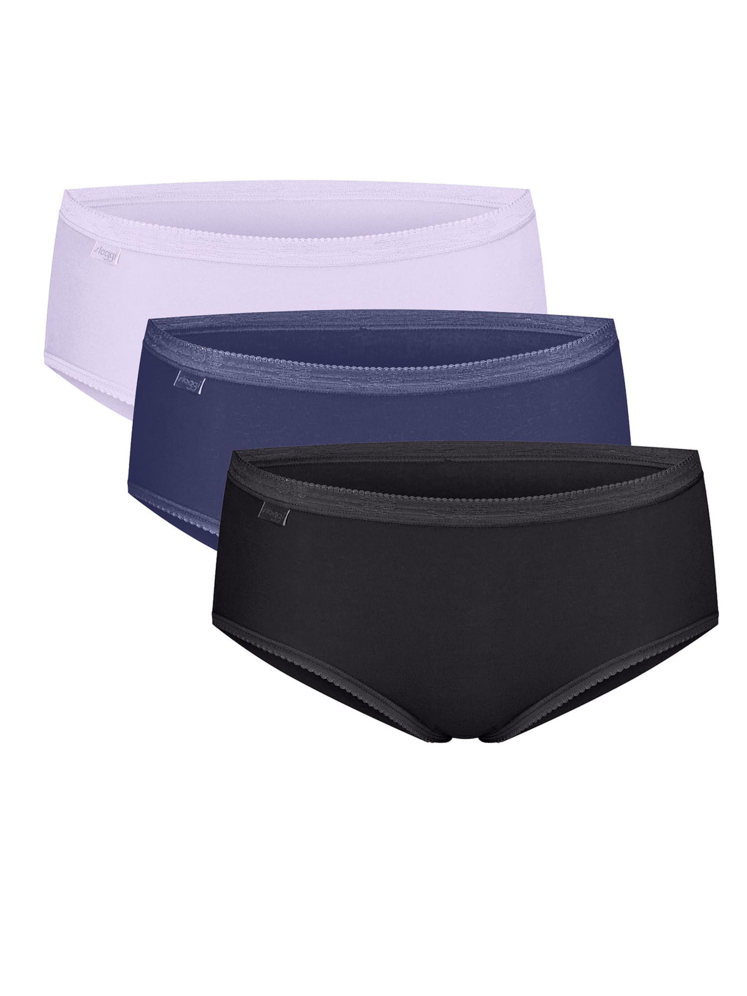 

SLOGGI Трусики 'Originals Basic H' в цветах Purple, Lilac, Black