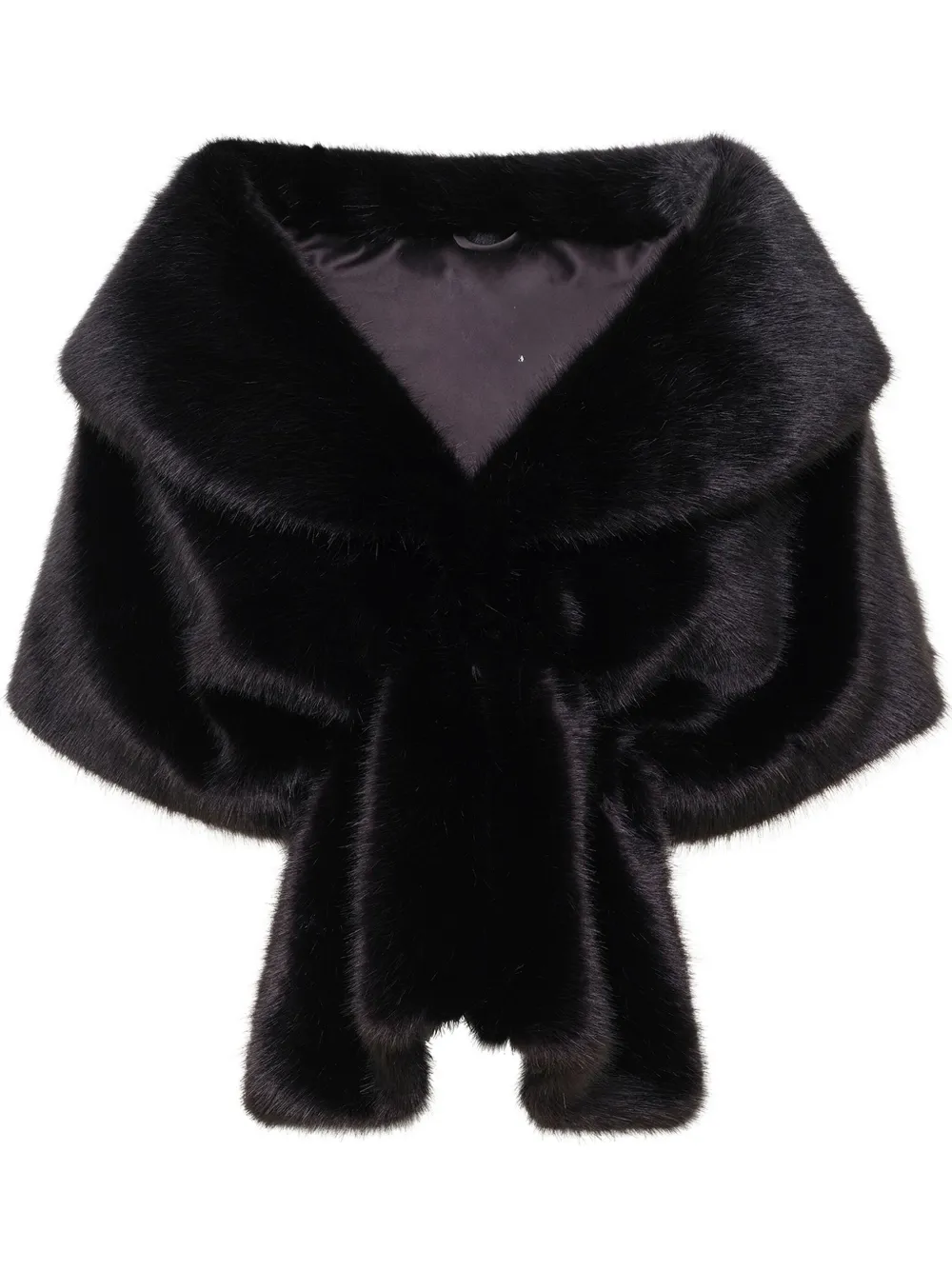 

Кейп Champagne Unreal Fur, черный