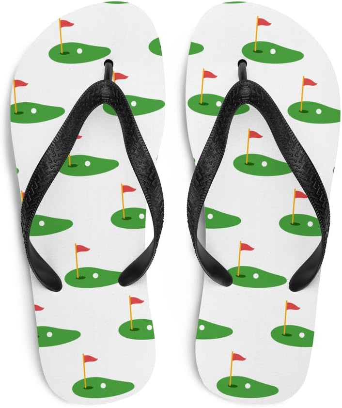 

Гольфовые шлепанцы для мужчин, для женщин, гольфовые тапочки для мужчин и женщин, подарки для гольфа, дизайн 1 Generic, белый