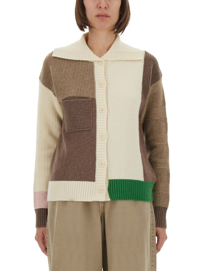 

Кардиган в стиле пэчворк Paul Smith, Neutrals