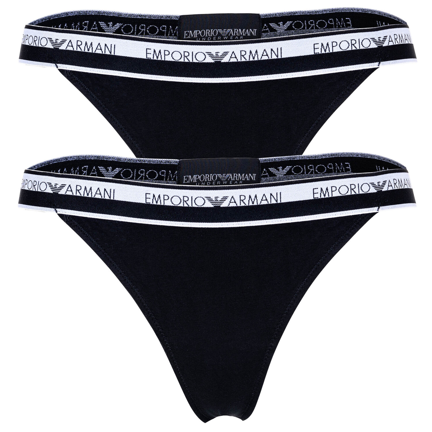 

Стринги Emporio Armani 2 шт, черный