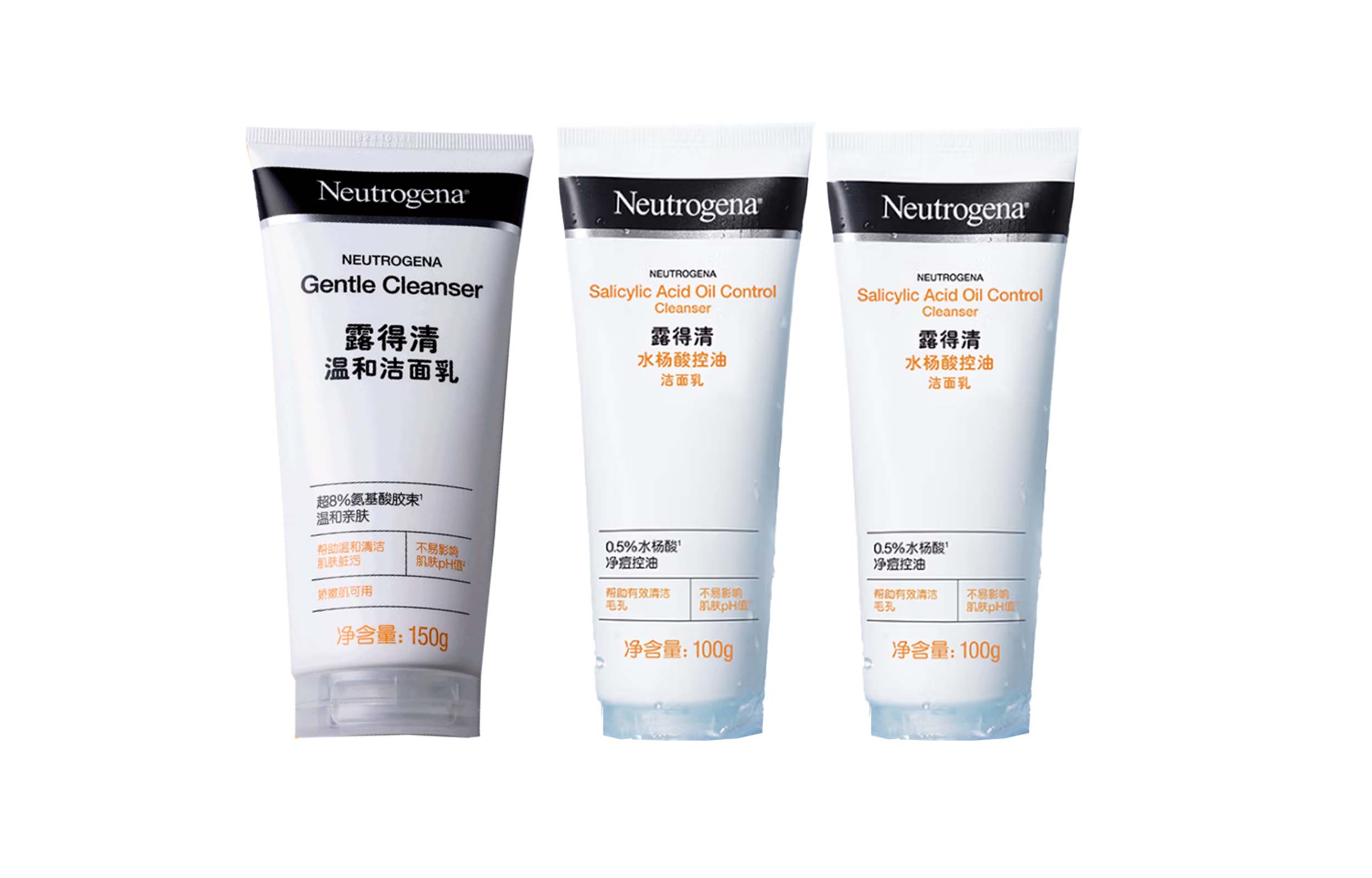 

Очищающее молочко LUDEQING глубокого очищения для борьбы с акне, увлажнения и контроля жирности 100г+100г+100г Neutrogena, three-piece set: gentle 100g+salicylic acid oil control 100g*2