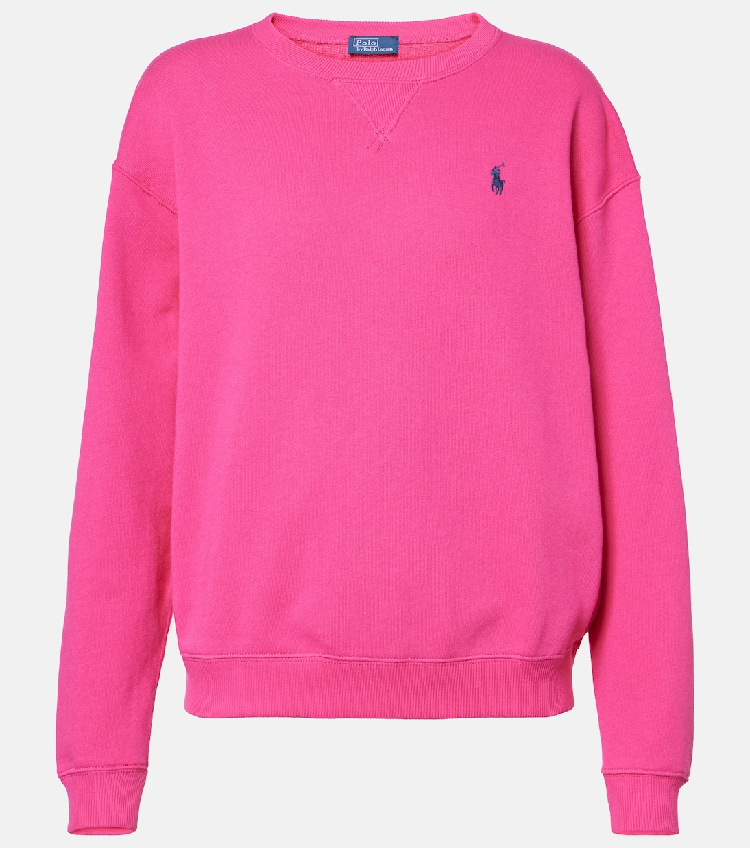 

Толстовка из хлопкового джерси Polo Ralph Lauren, Bright Pink