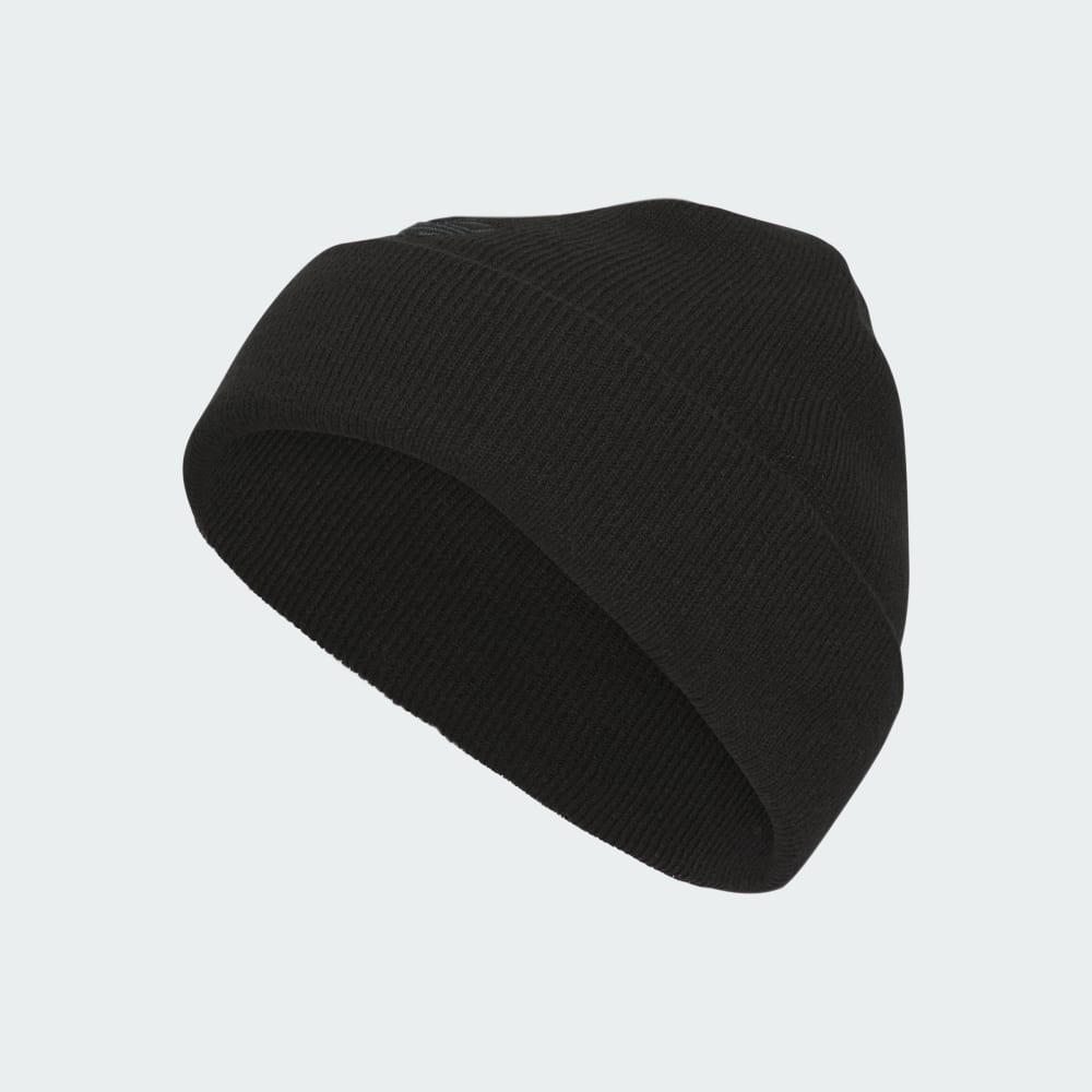 

Шапка Adidas Offset 3-Stripes Beanie, цвет Black/Black