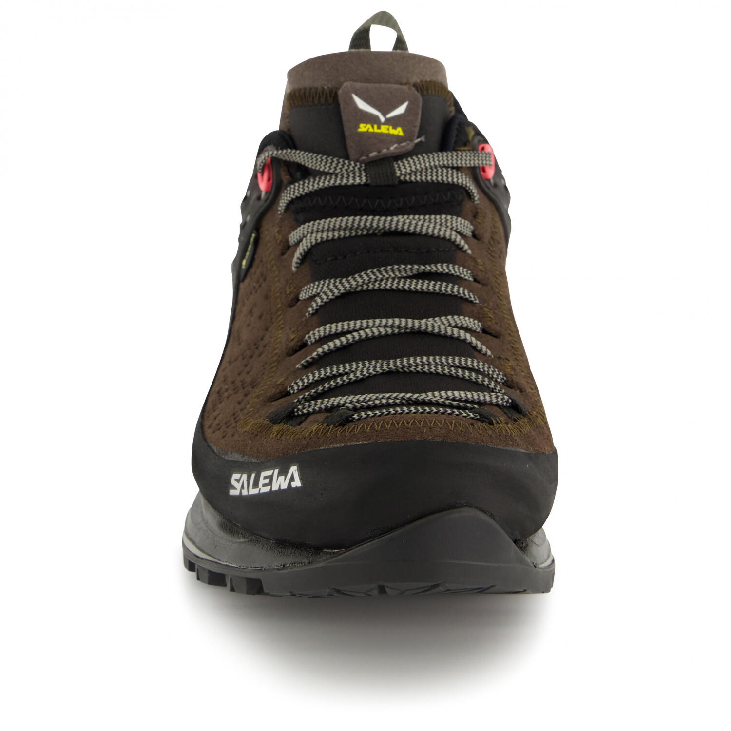 Мультиспортивная обувь Salewa Women's Mountain Trainer 2 GTX, цвет Dark Denim/Fluo Coral — фото 3