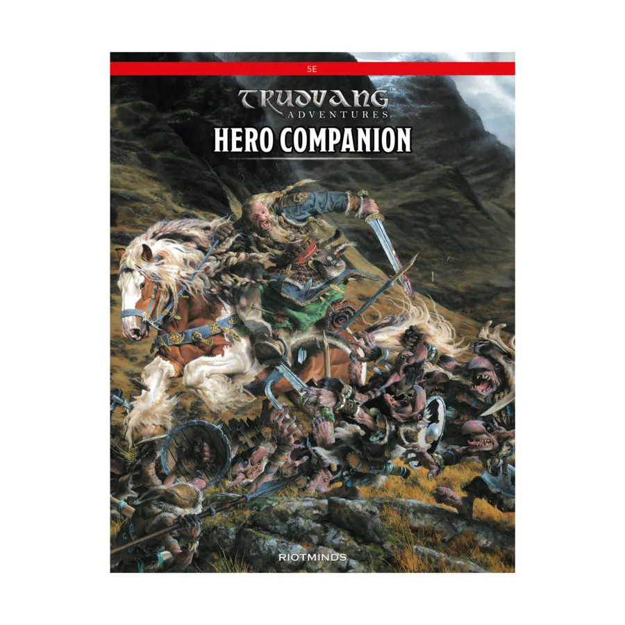 

Hero Companion, Trudvang Adventures 5E (Riotminds), твердый переплет