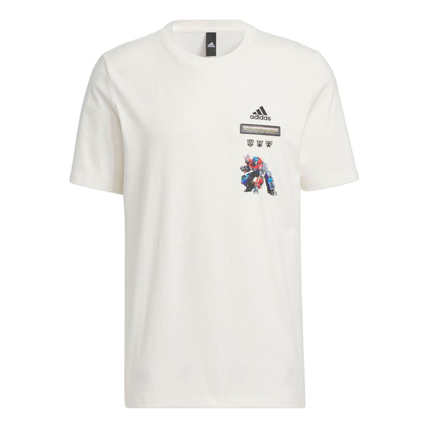 

Футболка Adidas Transformers Tee 'Cream White', белый