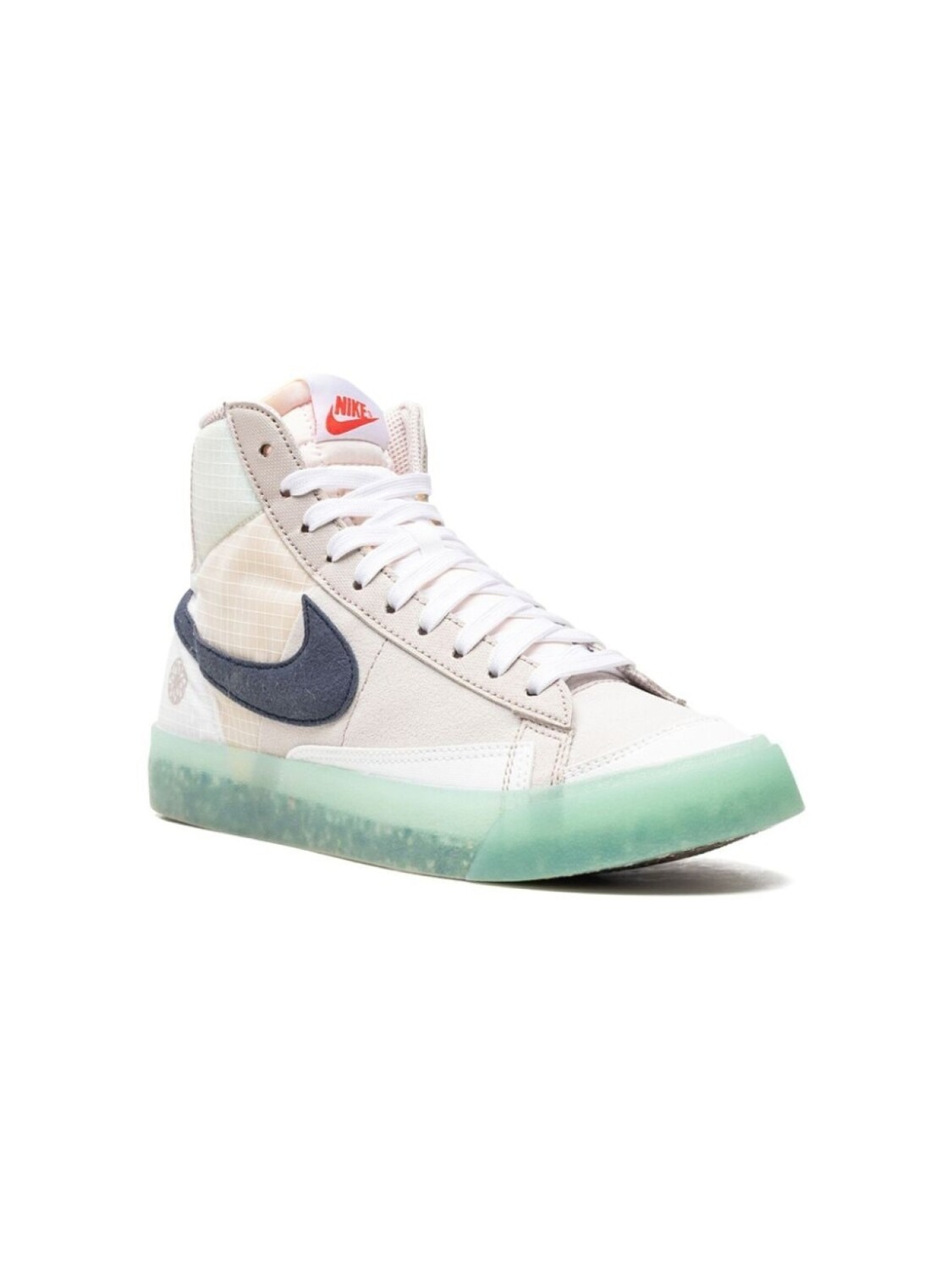 

Nike Kids кеды Blazer Mid '77 Cream II, нейтральный цвет