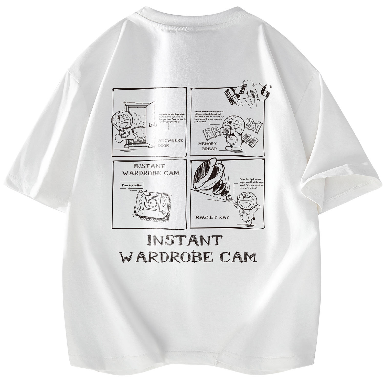 

Футболка Unisex Doraemon, Светло-зелёный гороховый